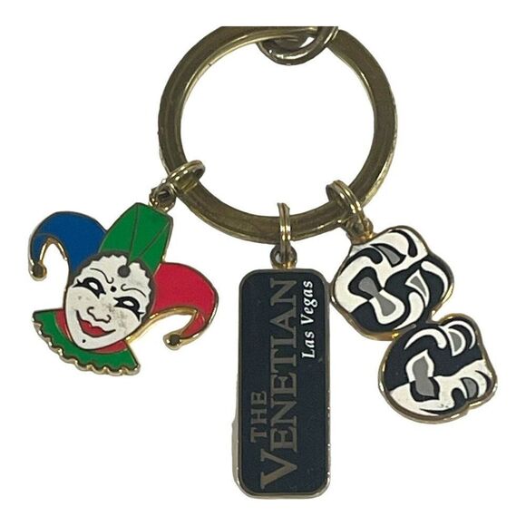 The Venetian Keychain Las Vegas Casino Souvenir Keyring KeyTag Purse Clip Gift - Picture 2 of 8